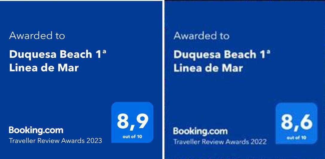 Duquesa Beach 1ª Linea De Mar 托雷维耶哈 外观 照片